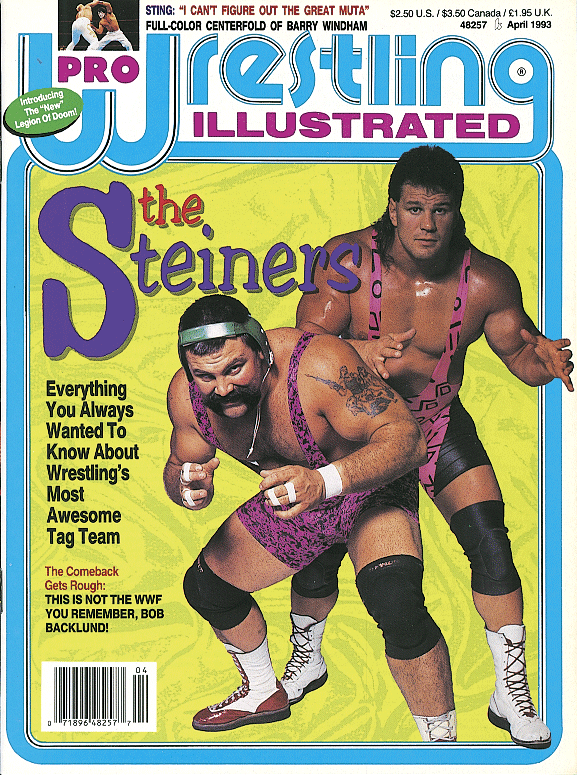 Pro Wrestling Illustrated April 1993 Magazine PWcatalog