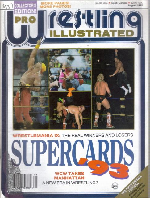 Pro Wrestling Illustrated August 1993