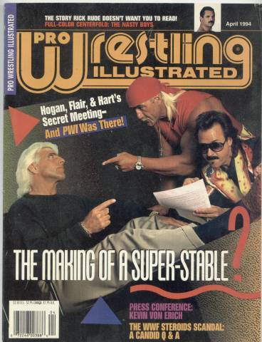 Pro Wrestling Illustrated April 1994 Magazine PWcatalog