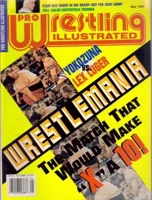 Pro Wrestling Illustrated May 1994 Magazine PWcatalog