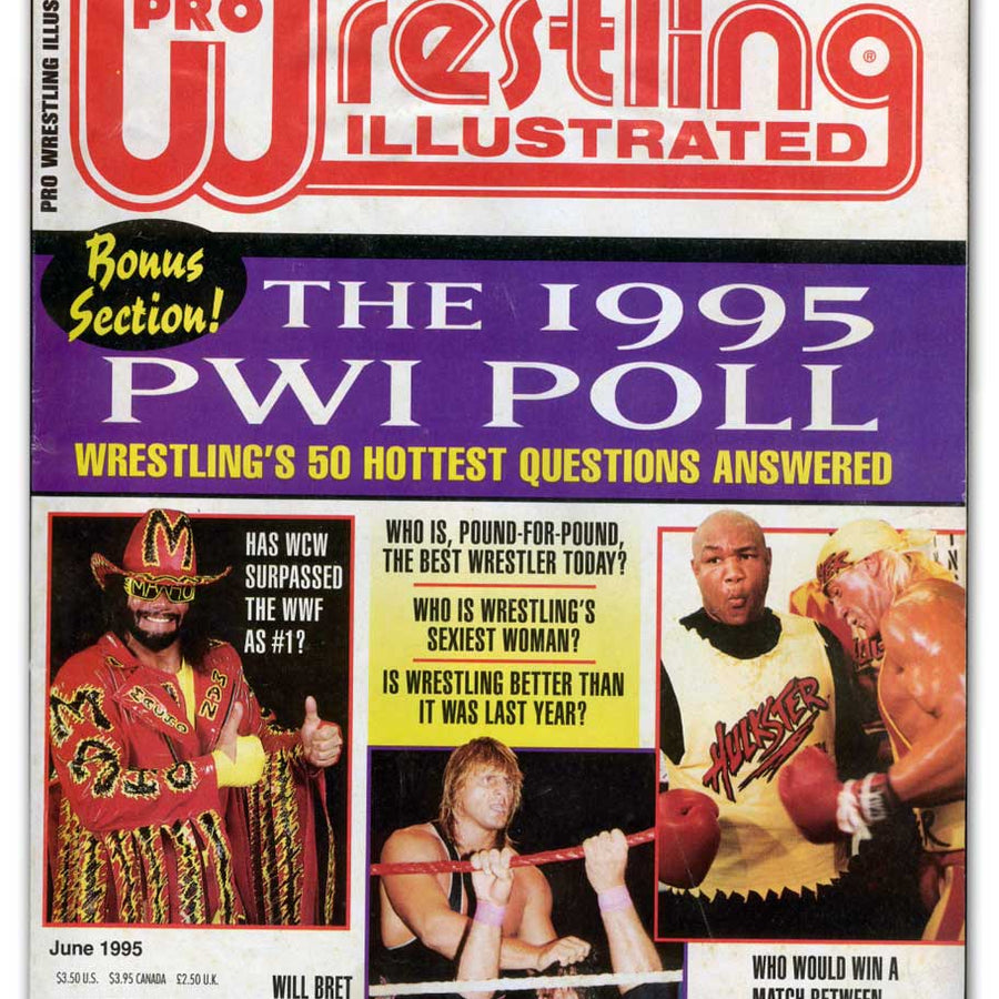 Pro Wrestling Illustrated June 1995 Magazine PWcatalog