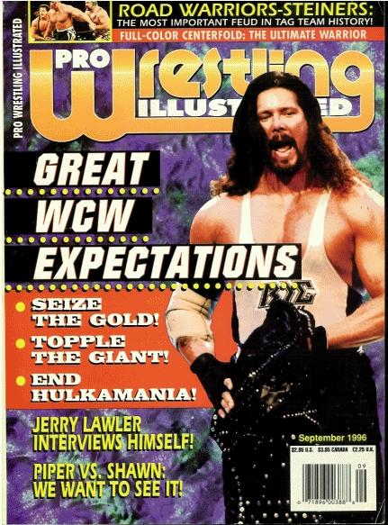 Pro Wrestling Illustrated September 1996 Magazine PWcatalog