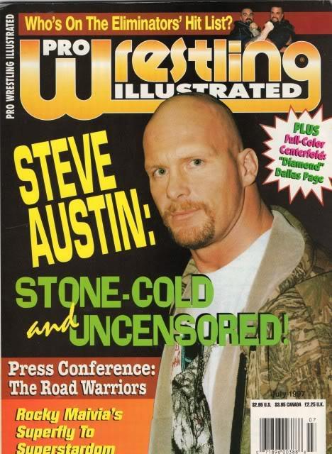 Pro Wrestling Illustrated July 1997 Magazine PWcatalog