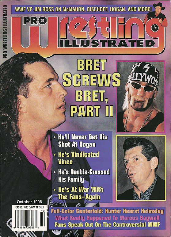 Pro Wrestling Illustrated October 1998 Magazine PWcatalog