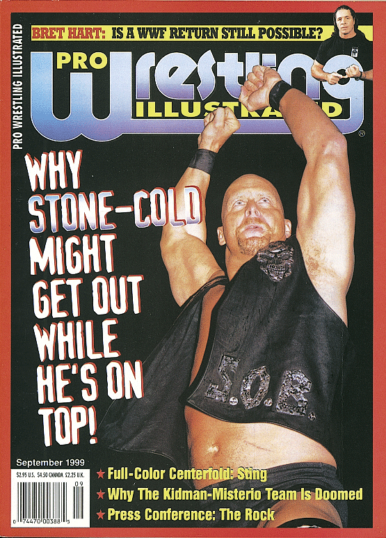 Pro Wrestling Illustrated September 1999 Magazine PWcatalog