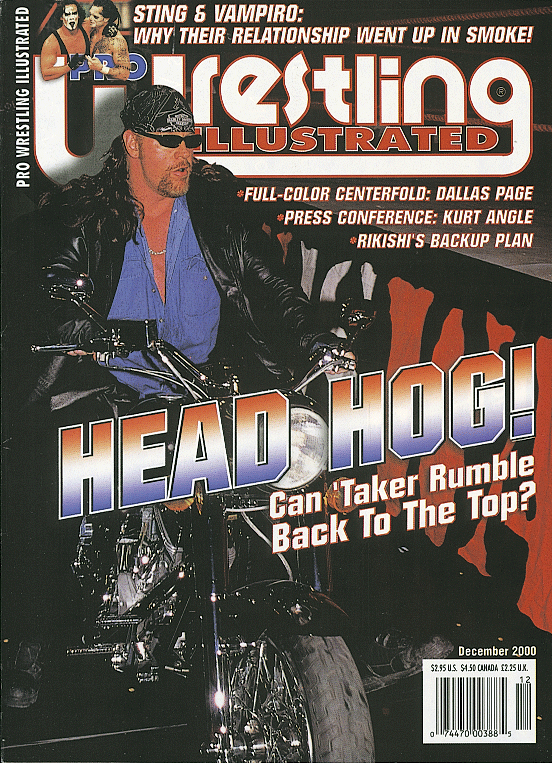 Pro Wrestling Illustrated December 2000