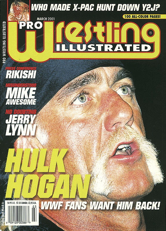 Pro Wrestling Illustrated March 2001 Magazine PWcatalog