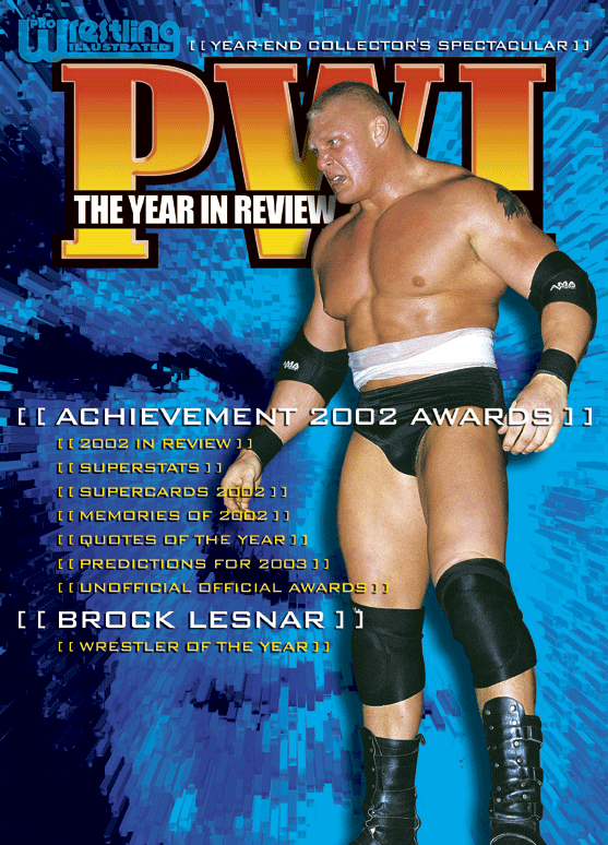 Pro Wrestling Illustrated April 2003 Magazine PWcatalog
