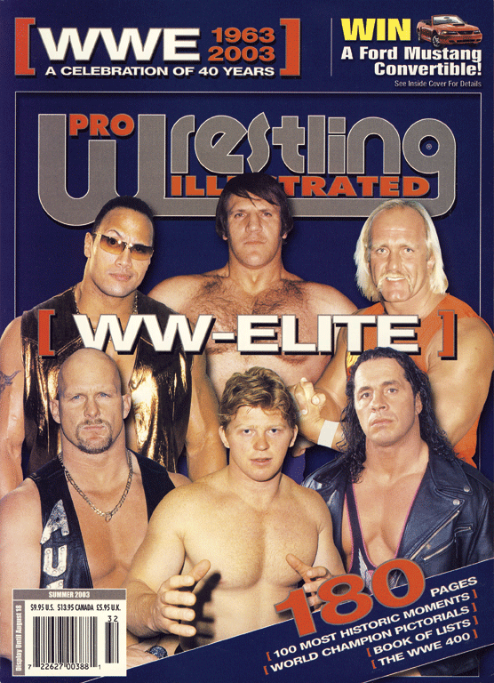 Pro Wrestling Illustrated 2003 summer Magazine PWcatalog