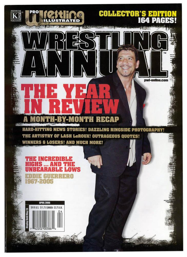 Pro Wrestling Illustrated April 2006 Magazine PWcatalog