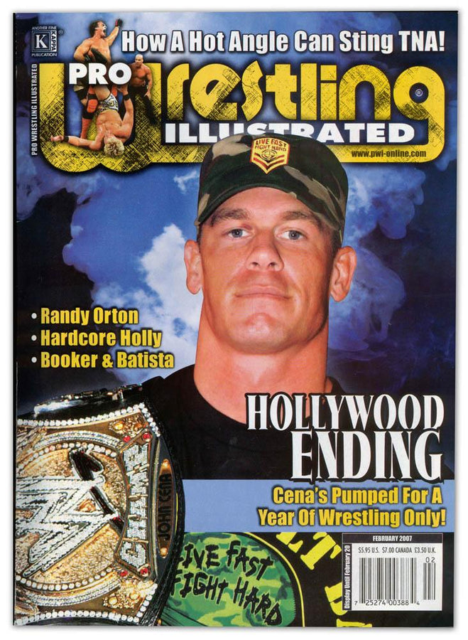 Pro Wrestling Illustrated February 2007 Magazine PWcatalog