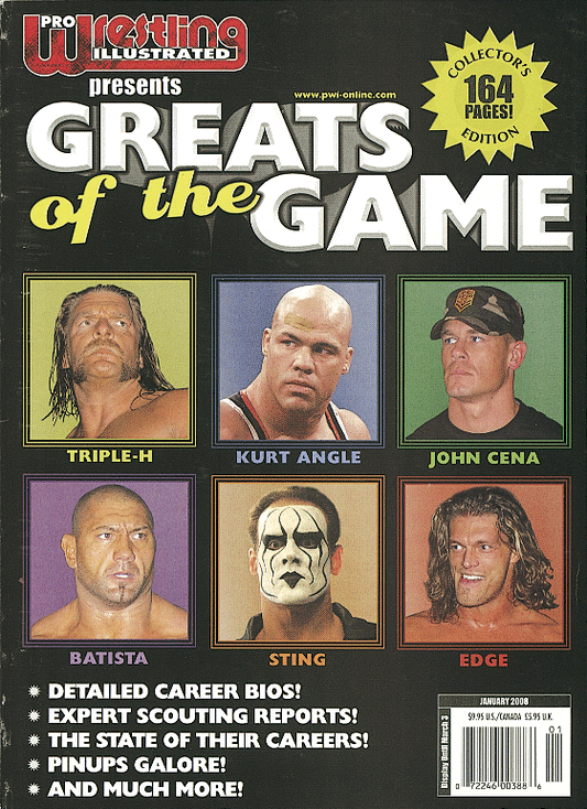 Pro Wrestling Illustrated January 2008