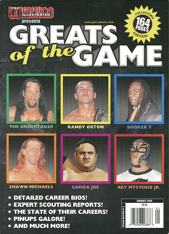 Pro Wrestling Illustrated January 2009