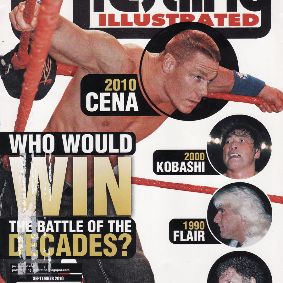 Pro Wrestling Illustrated September 2010 Magazine PWcatalog