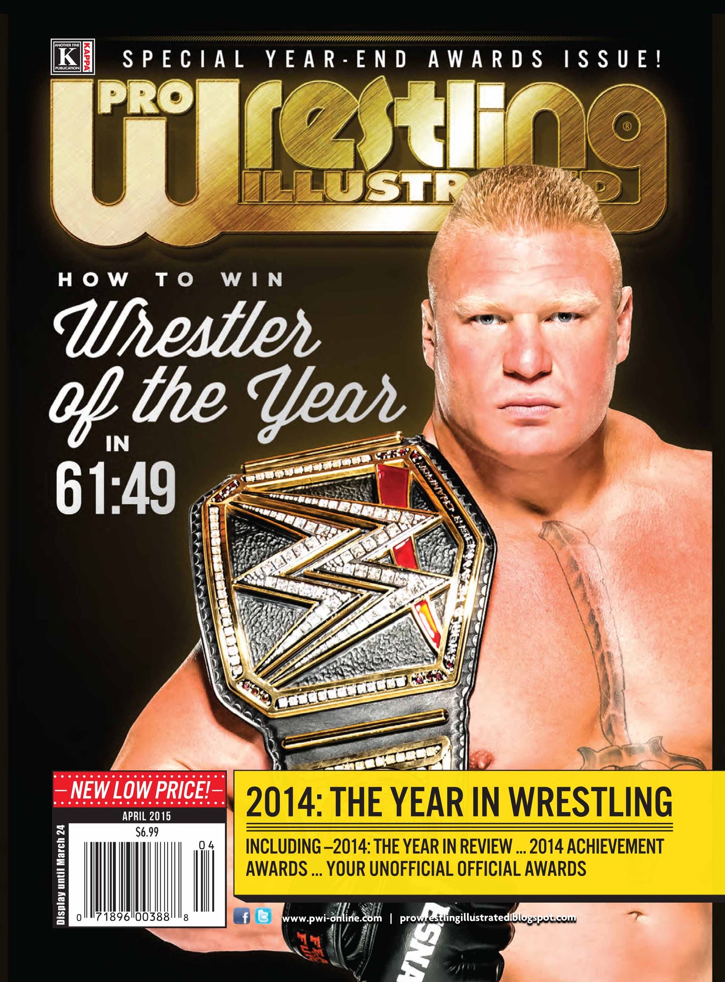 Pro Wrestling Illustrated April 2015