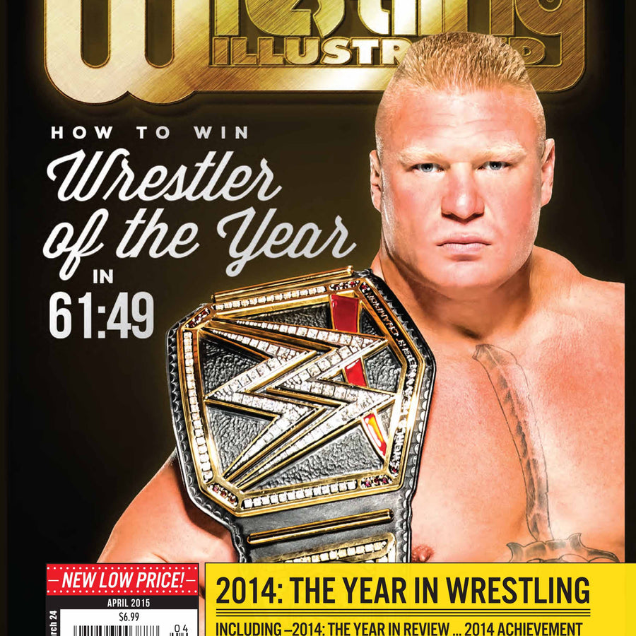 Pro Wrestling Illustrated April 2015 Magazine PWcatalog
