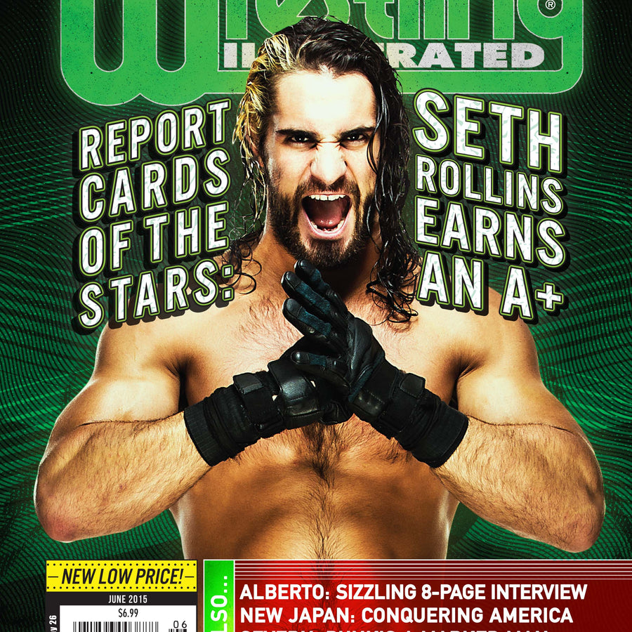 Pro Wrestling Illustrated June 2015 Magazine PWcatalog