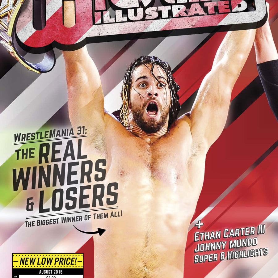 Pro Wrestling Illustrated August 2015 Magazine PWcatalog