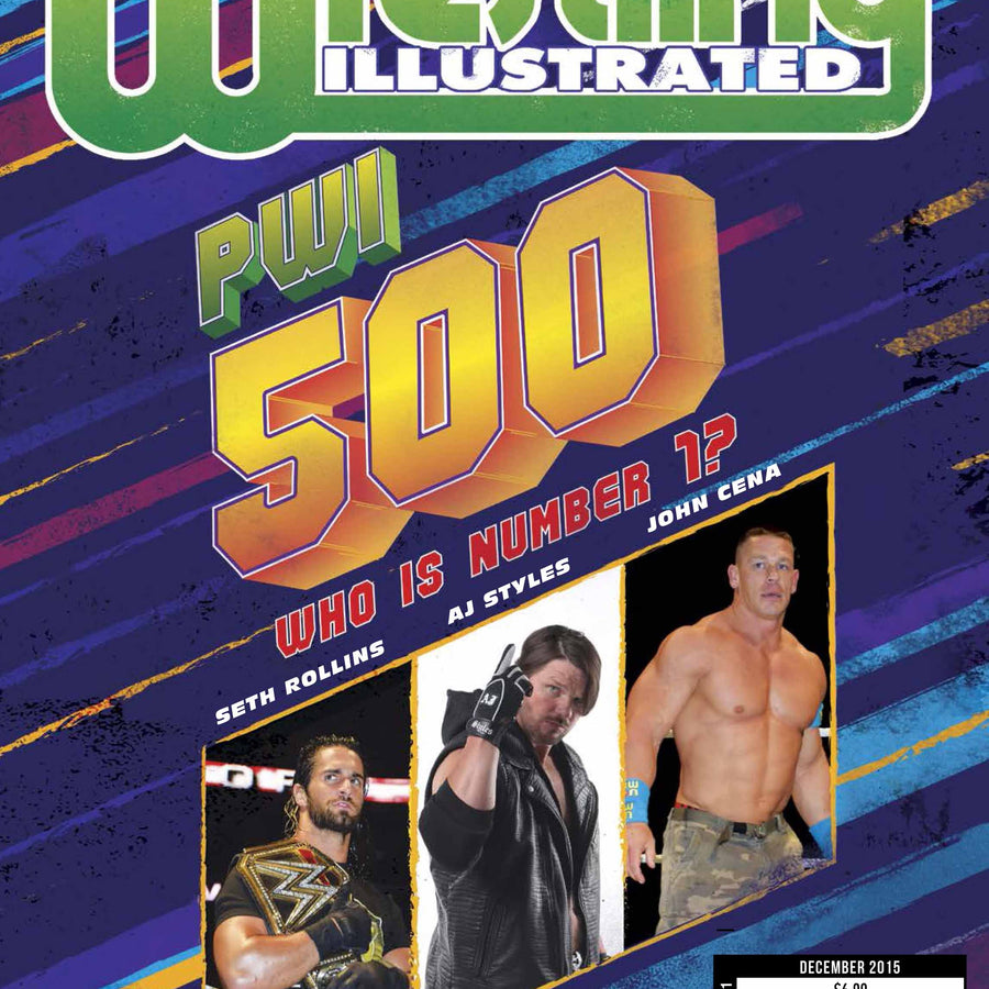 Pro Wrestling Illustrated December 2015 Magazine PWcatalog