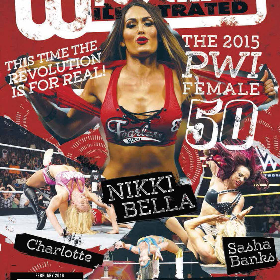 Pro Wrestling Illustrated February 2016 Magazine PWcatalog