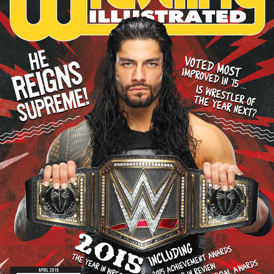 Pro Wrestling Illustrated April 2016 Magazine PWcatalog