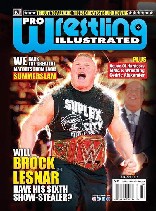 Pro Wrestling Illustrated October 2018