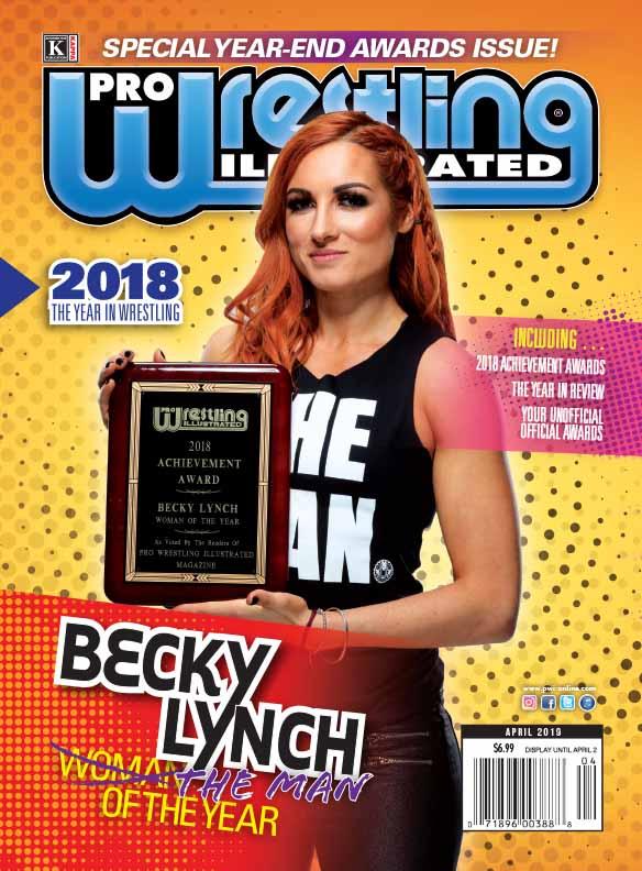 Pro Wrestling Illustrated April 2019 Magazine PWcatalog