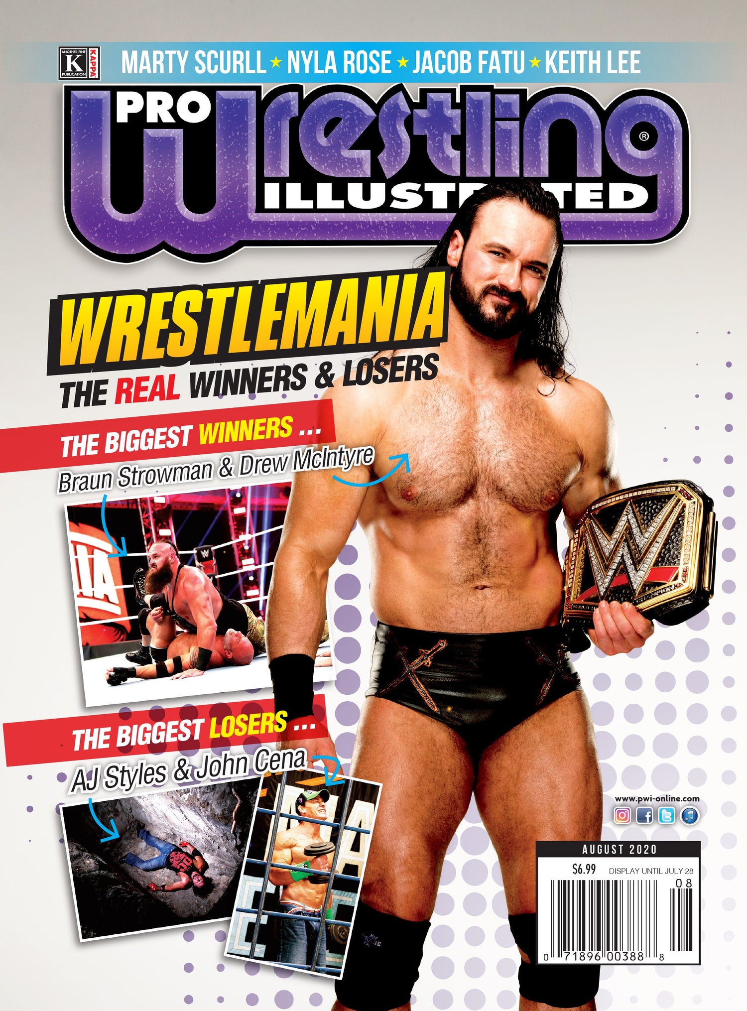Pro Wrestling Illustrated August 2020