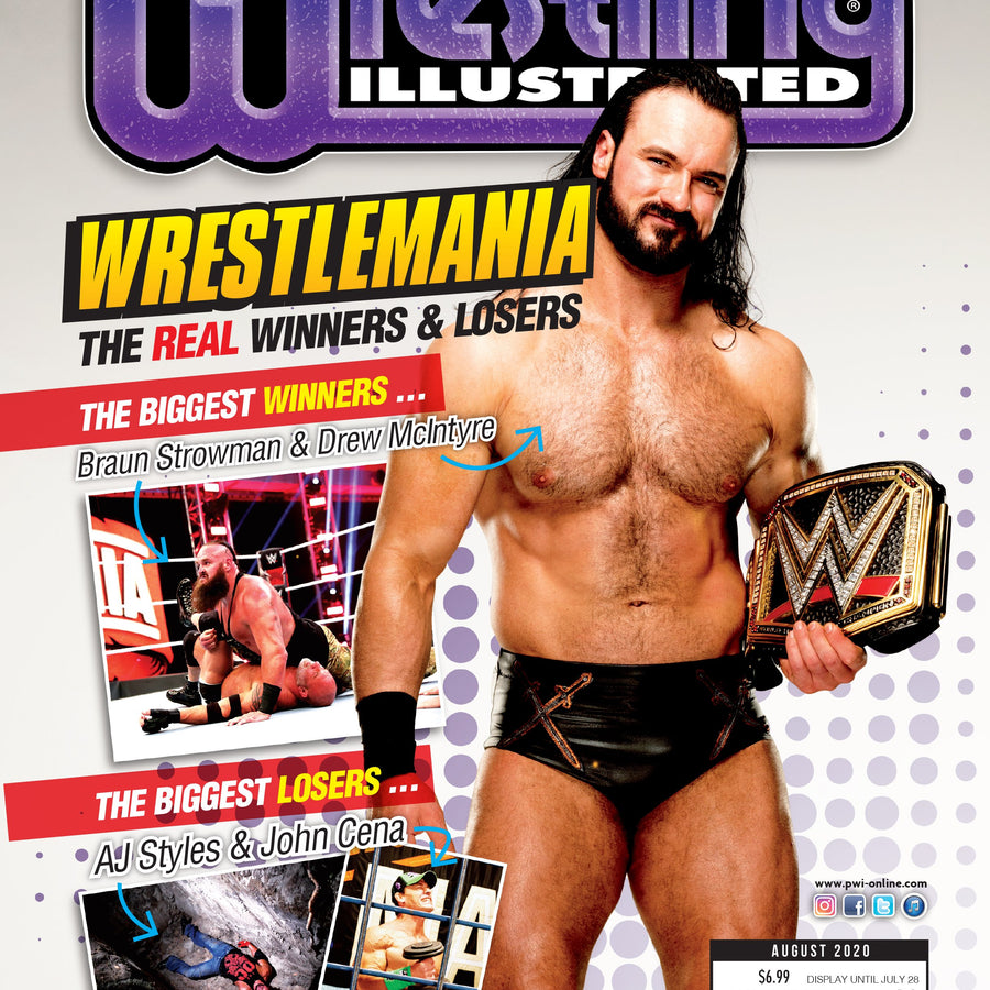 Pro Wrestling Illustrated August 2020 Magazine PWcatalog