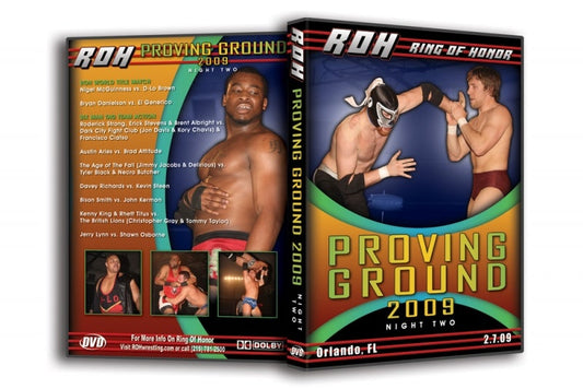 Proving Ground 2009 Night 2 DVDs & Videos PWcatalog