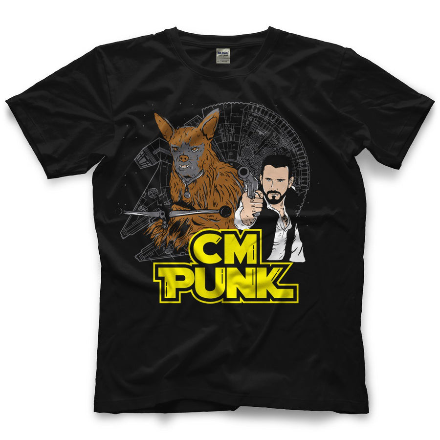 CM Punk Solo And Larbacca T-Shirt Pwcatalog
