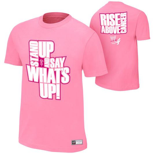 R-Truth Rise Above Cancer Pink T-Shirt