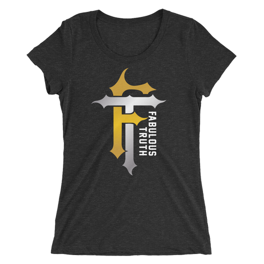 R-Truth & Carmella MMC Fabulous Truth Logo Women's Tri-Blend T-Shirt