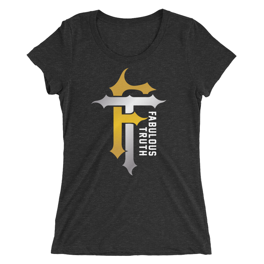 R-Truth & Carmella MMC Fabulous Truth Logo Women's Tri-Blend T-Shirt Pwcatalog