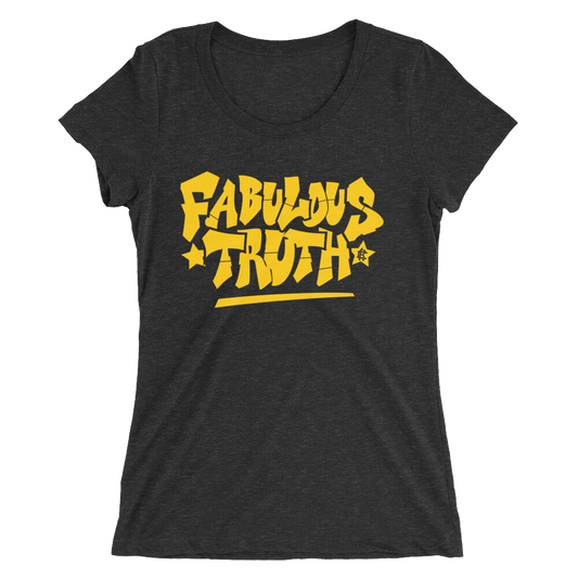 R-Truth & Carmella MMC Fabulous Truth Women's Tri-Blend T-Shirt