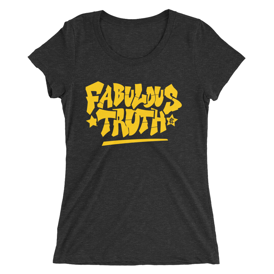 R-Truth & Carmella MMC Fabulous Truth Women's Tri-Blend T-Shirt Pwcatalog
