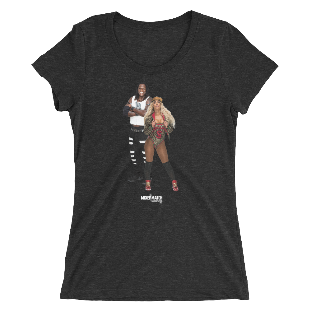 R-Truth & Carmella MMC Photo Women's Tri-Blend T-Shirt