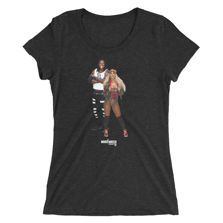 R-Truth & Carmella MMC Photo Women's Tri-Blend T-Shirt Pwcatalog