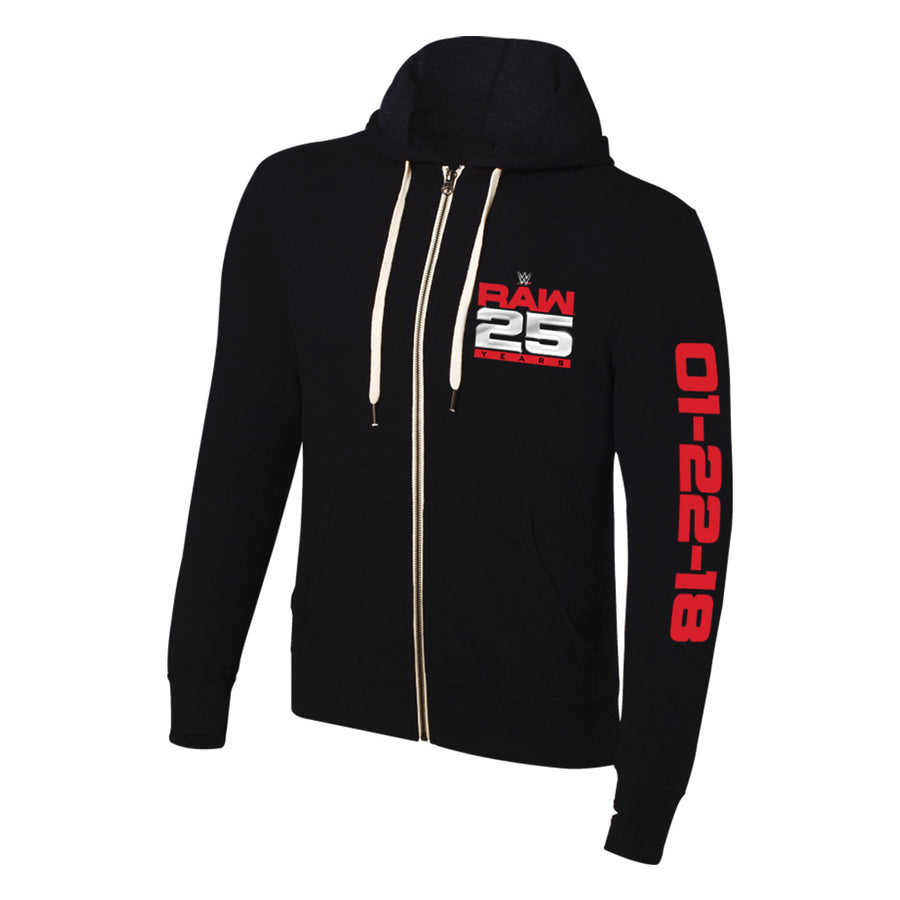 RAW 25 Full Zip Hoodie Sweatshirt Pwcatalog