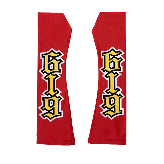 Rey Mysterio Red-Yellow Arm Sleeves