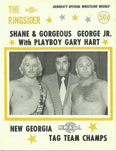 NWA the Ringsider Atlanta offical wrestling 1973-28-12