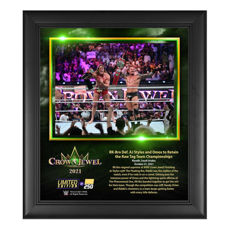 RK-Bro Crown Jewel 2021 15x17 Commemorative Plaque