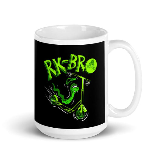 RK-Bro Scooter 15oz. Coffee Mug