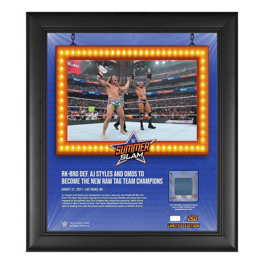 RK-Bro SummerSlam 2021 15x17 Commemorative Plaque Pwcatalog