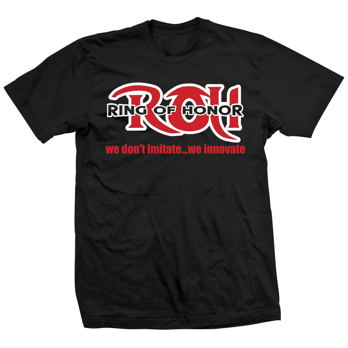 ROH We Don't Imitate Black T-Shirt Pwcatalog