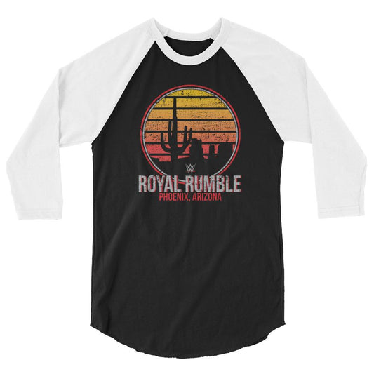 Royal Rumble 2019 Vintage 3 4 Sleeve Raglan T-Shirt Pwcatalog