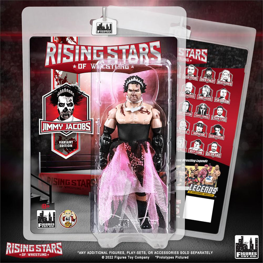 FTC Rising Stars of Wrestling Jimmy Jacobs [Variant Edition] Action & Toy Figures PWcatalog