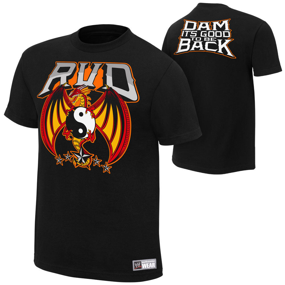 Rob Van Dam It's Good To Be Back T-Shirt Pwcatalog