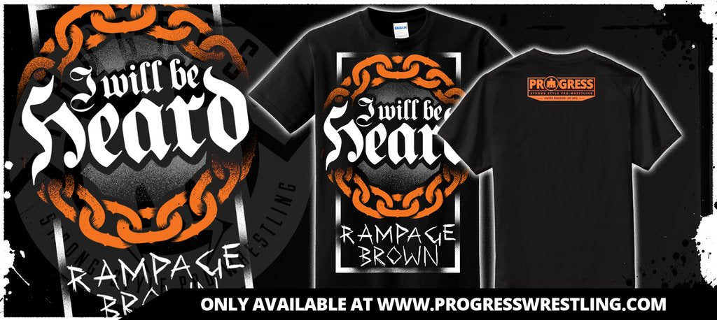 Rampage Brown Collab T-Shirt 2016 Pwcatalog