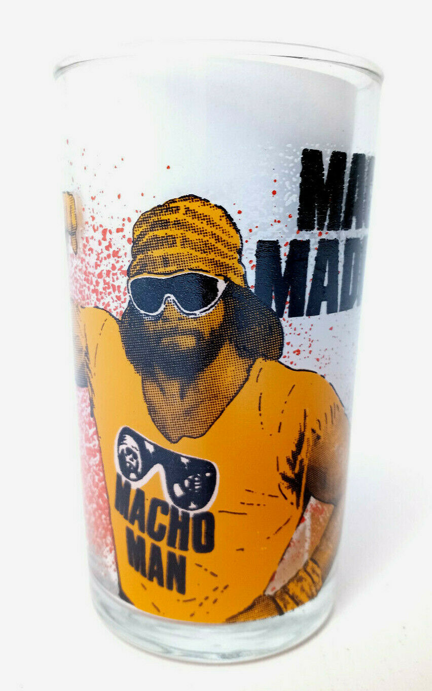 Randy savage peanut butter jar glass